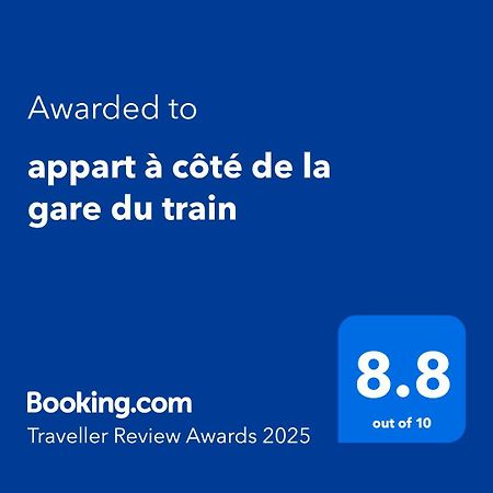 Appart A Cote De La Gare Du Train 마라케시 외부 사진
